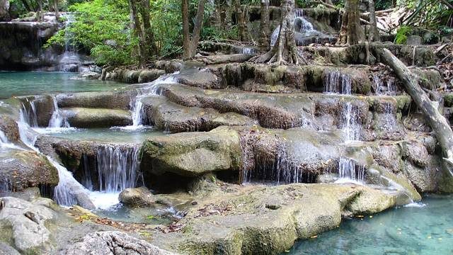 Kanchanaburi — Erawan Falls, Bridge & Death Railway